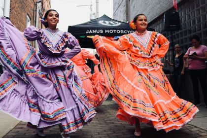 women in street dancing